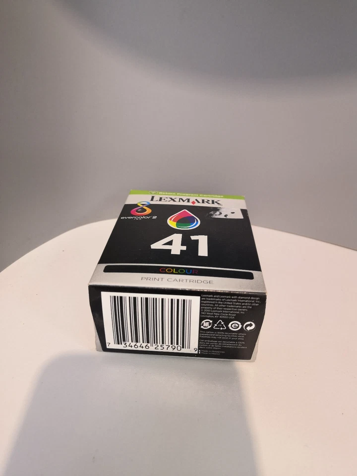 Original Lexmark 41 Drucker Tintenpatrone Farbig X4875 X6570 Z1520 X7550 X9575 - Bild 3 von 3