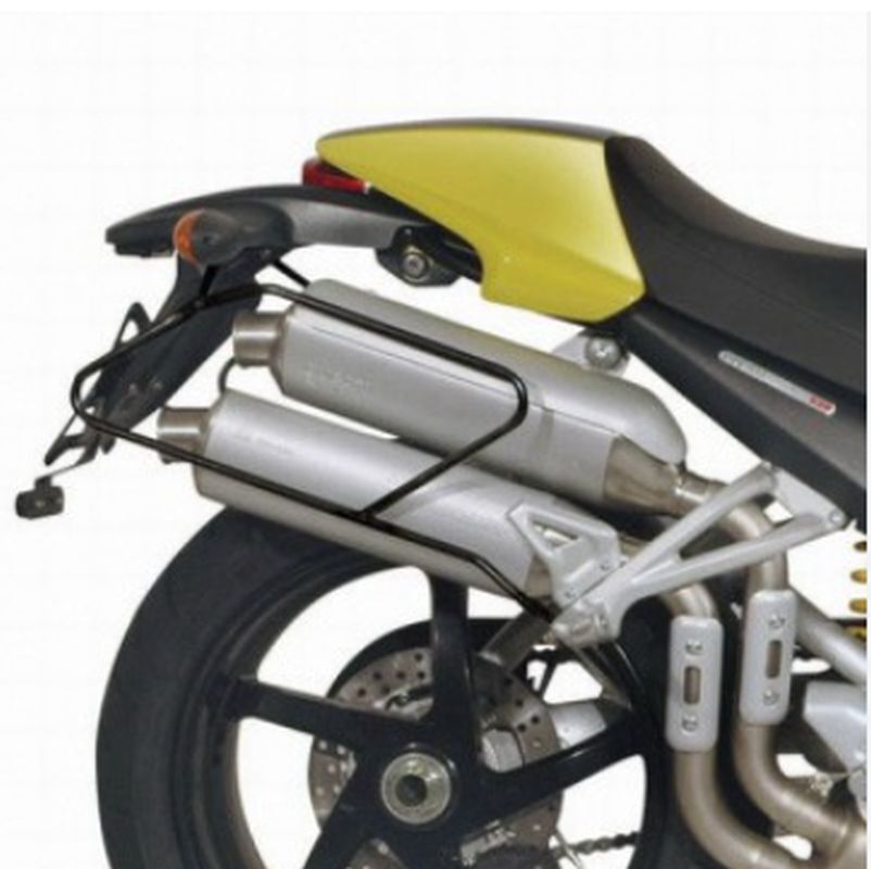 Support sacoches Ducati Monster empêche le contact avec le pneu