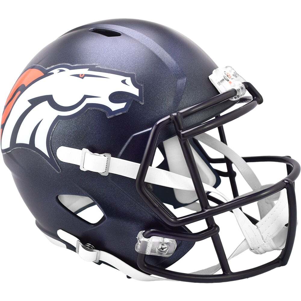 Denver Broncos Riddell Speed Full Size Replica Football Helmet | eBay