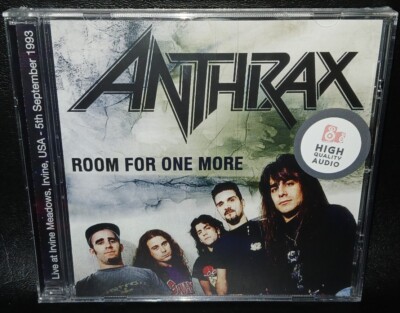 Anthrax Room For One More New (Irvine Meadows 1993) CD Sealed