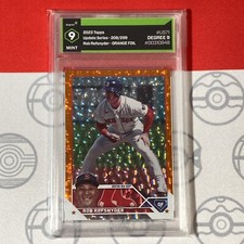 Degree 9 Rob Refsnyder Orange /299 US71 2023 TOPPS UPDATE SERIES Red Sox 0948