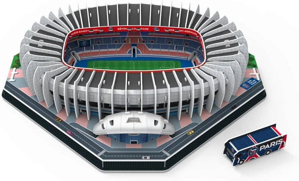 Puzzle PSG Paris St Germain Parc Des Princes 3D Stade Licence Officielle - Photo 3/3