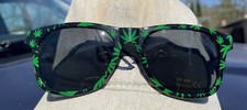 420 Marijuana Cannabis Sunglasses New UV Protection