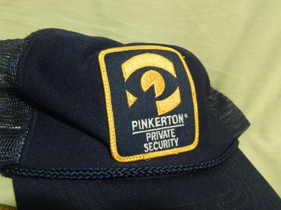 Pinkerton Private Security ~ Adjustable Snapback Employee HAT ~ CAP (FREE SHIP.) - Image 4 of 4