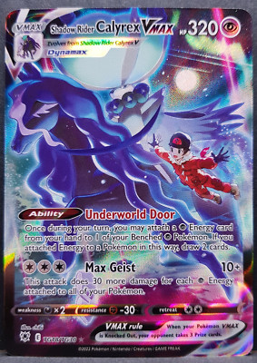 Shadow Ryder Calyrex V TG18/TG30 Astral Radiance Pokémon Pokemon Card ENG NM