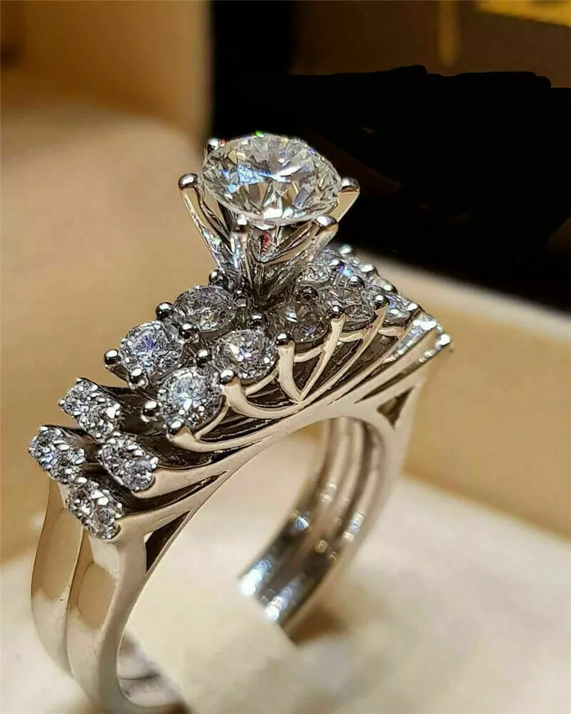 Platinum 5 Stone Engagement Ring Setting – Long's Jewelers