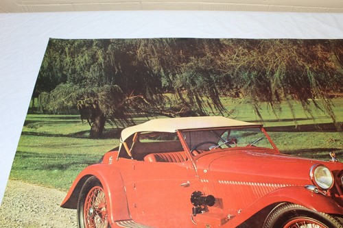 VINTAGE RED ALFA ROMEO POSTER 20" x 28" MARKED 1978 PORTAL PUBLICATIONS LTD - Picture 6 of 9