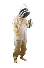 Beekeeping Suit, Bee Suit, Beekeeper suit with Gloves -Large Size
