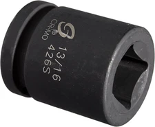 SUNEX TOOLS 426s 3/4-Inch Drive 13/16-Inch Square Impact Socket