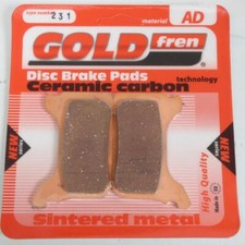 Plaquette de frein Gold Fren pour Moto KTM 650 SMR Supermotard 2006 AVG Neuf