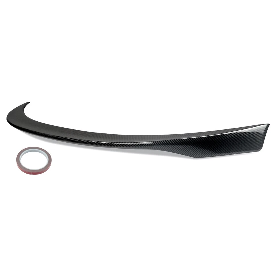 Carbon Look For BMW X6 F16 X6M F86 2015-2019 P Style Rear Trunk Spoiler Wing Lip Foto 2 de 4