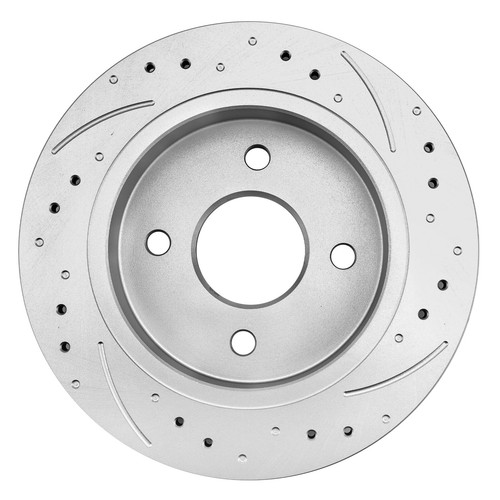 Front & Rear Disc Brake Rotors + Brake Pads for 2001 2002 2003 2004 Ford Focus - Picture 14 of 17