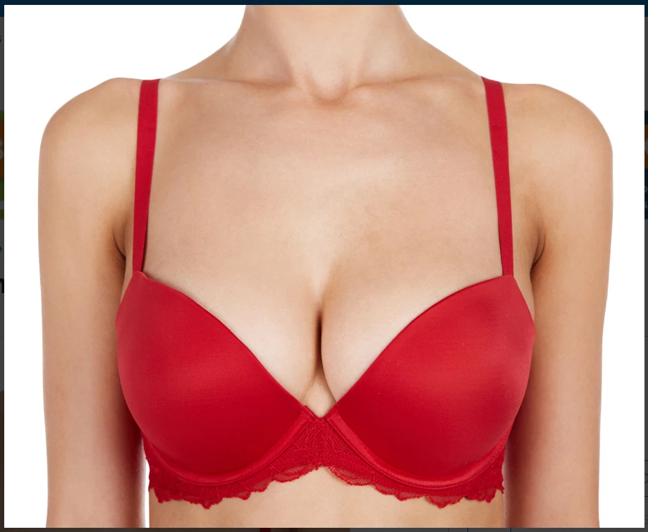 Berlei Ladies The Sensation Natural Lift Underwire Bra sizes 10B 10C Winter  Red