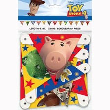 Toy Story Jointed Happy Birthday Banner Party Decorations 6 Foot New