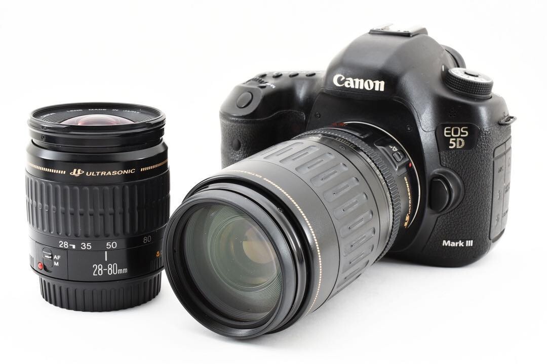 Canon EOS 5D Mark III Digital SLR Camera w/EF 28-80㎜, EF100