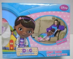 doc mcstuffins throw blanket