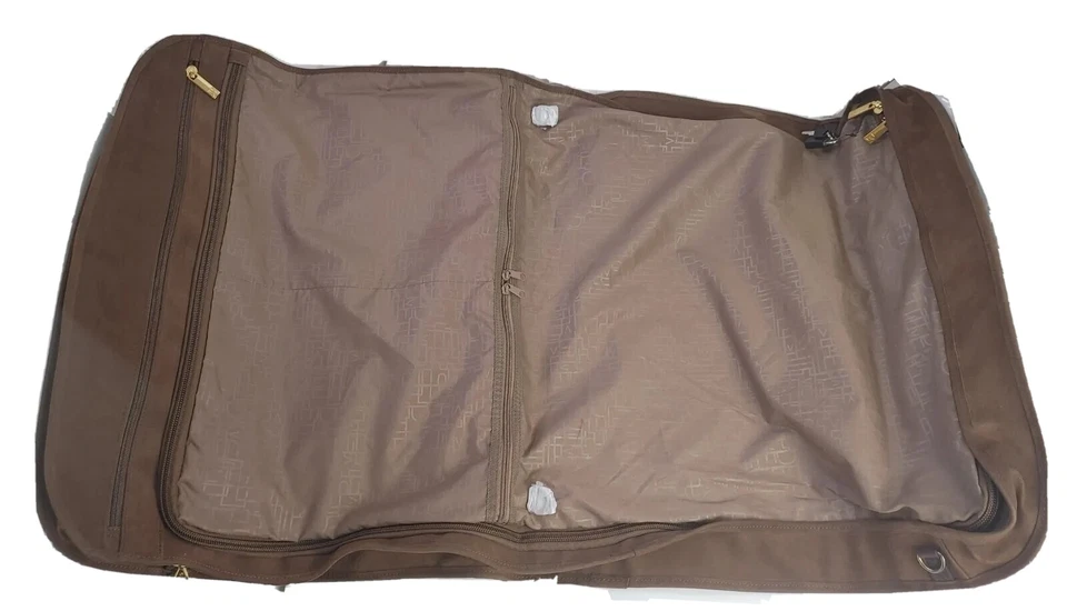Diane Von Furstenberg DVF Traje de Ropa Bolsa de Viaje 43" Marrón Llevar Foto 3 de 4