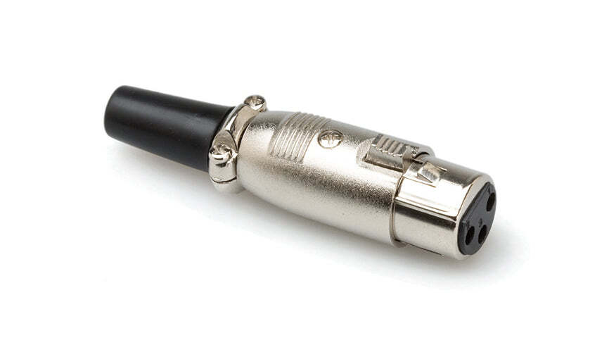 Разъем Hosa XLR025 XLR-разъем для снятия напряжения с зажима