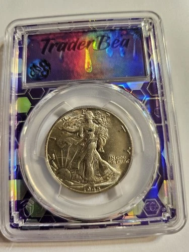 1945 Walking Liberty Half Dollar MS62 PCGS