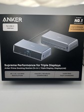 Anker Prime Docking Station DL7400 , 14-Port Triple Display Phantom Gray