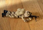 Vintage 1985 Hasbro GI Joe ARAH Dusty v1 Rifle Backpack Bipod 80s 100% COMPLETE