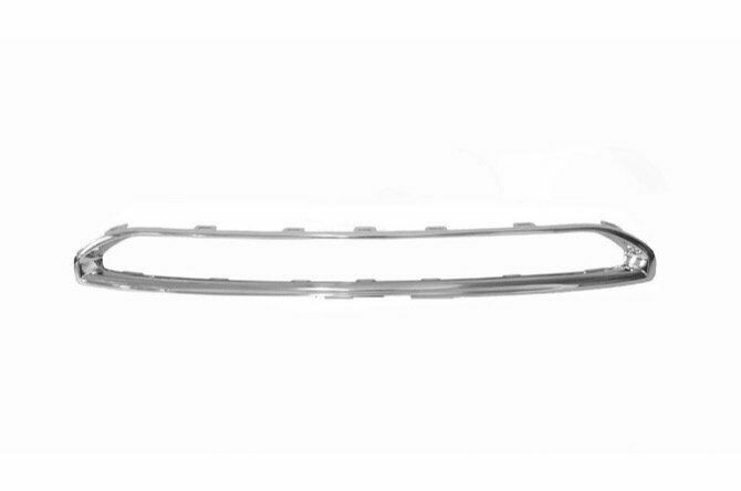 Fits Citroen C1 2012-2014 Front Grille Frame Moulding Chrome New
