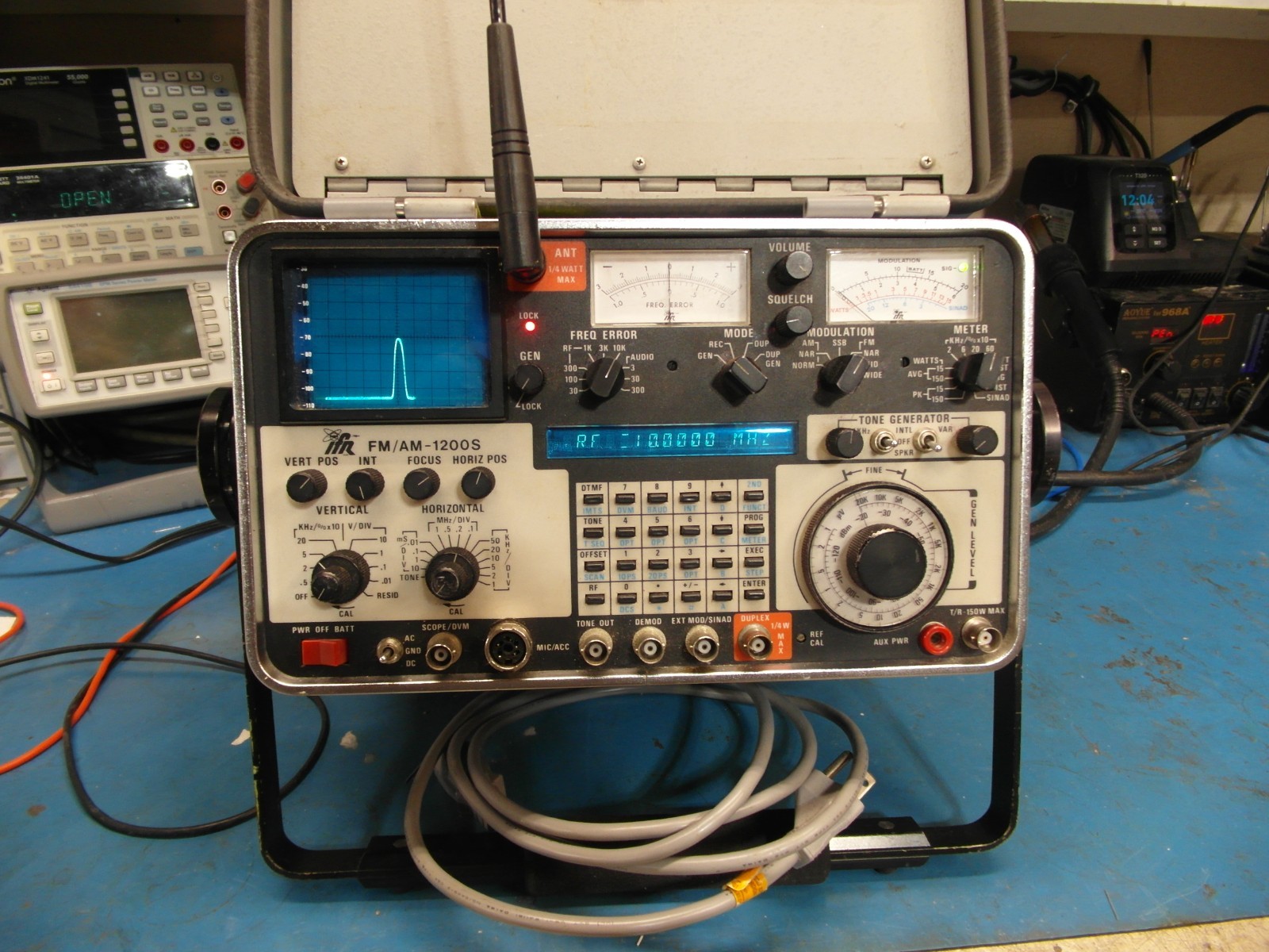 Aeroflex IFR FM/AM-1200S Later Communication Service Monitor TRK GEN CALIBRTED