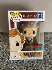 FUNKO POP! MOVIES #814 FEYD RAUTHA DUNE 2019 NYCC EXCLUSIVE VAULTED NEW