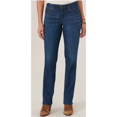 Democracy Ab Solution Booty Lift Jeans Straight Leg Preppy Western Rodeo 16
