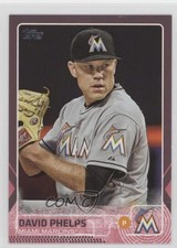 2015 Topps Update Pink 25/50 David Phelps #US30 1f0