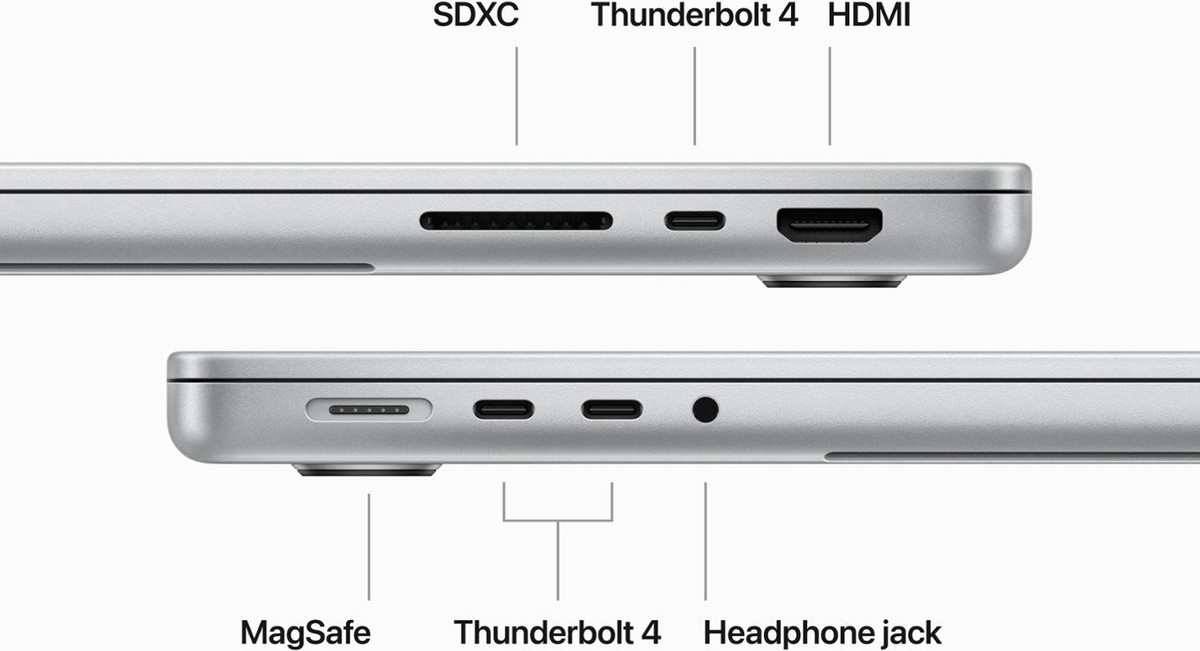 2025 Apple MacBook Pro 14-inch M5 Chip 16GB RAM 1TB SSD Silver