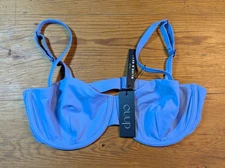 NWT CUUP The Balconette - Swim Color Cloud (34E, 36D) Slide & Set Back READ