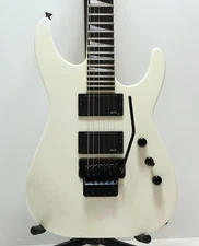 Jackson Custom Shop DK1 EMG P/U Floyd Rose USA DK-1 (White) Electric Guitar
