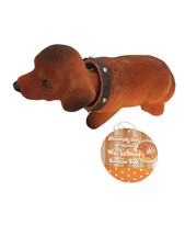 Wackel Hund Wackelkopf Dackel Hund Deko Kult - Hutablage Büro Retro Wackelhund
