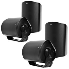 Polk Audio Atrium 8 All Weather Outdoor Loudspeakers - 4 Pack Black 