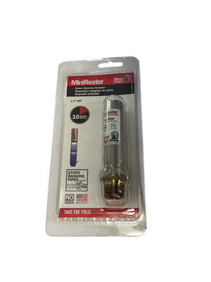 Sioux Chief 660-G2 MiniRester Copper Straight Water Hammer Arrester 1/2 MNPT in.