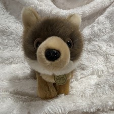 Aurora Miyoni Wolf Pup Stuffed Animal Plush Small 2023