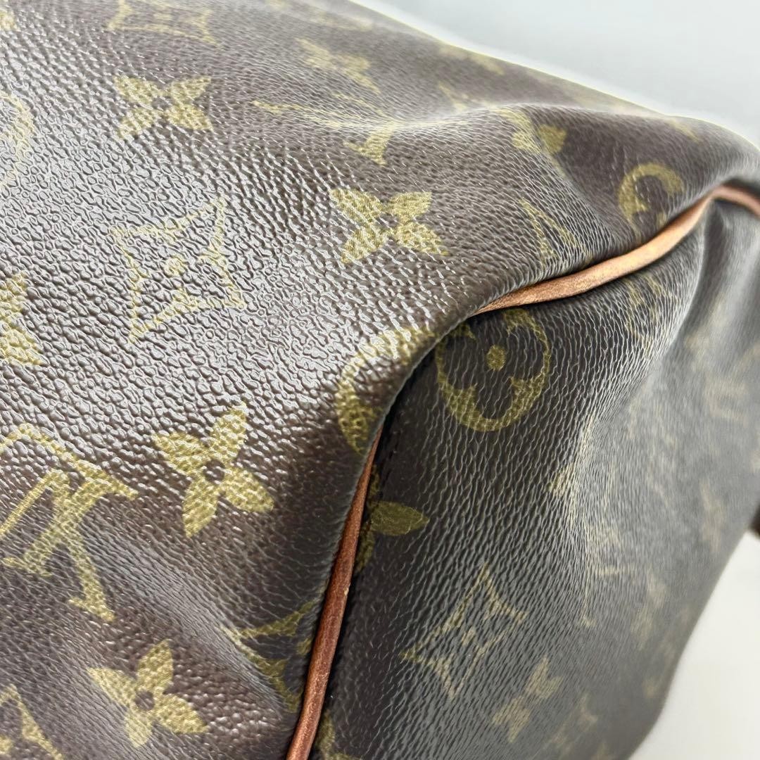 Louis Vuitton Monogram Speedy 30 Mini Boston Handbag Authentic thumbnail 12