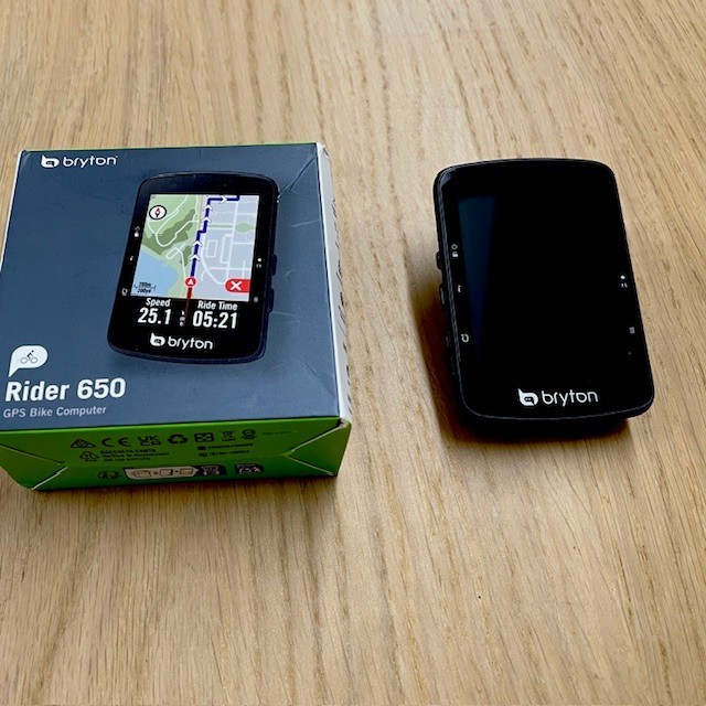 Bryton Cycling Rider 650 E GPS Bike Computer with Color