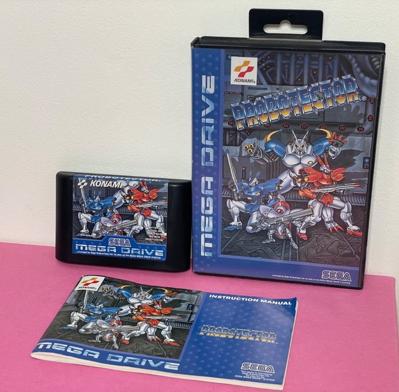 VGC - Probotector - Sega Mega Drive - Boxed with Manual - Megadrive Complete CIB