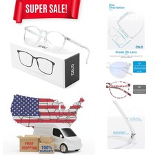 Blue Light Blocking Glasses,Computer Glasses,Anti Eyestrain, Lightweight Fram...