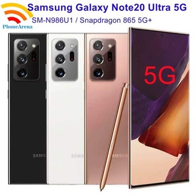 C Samsung Galaxy Note 20 Ultra 5G N986U1 6.9'' AMOLED 12GB RAM 128/512GB ROM NFC