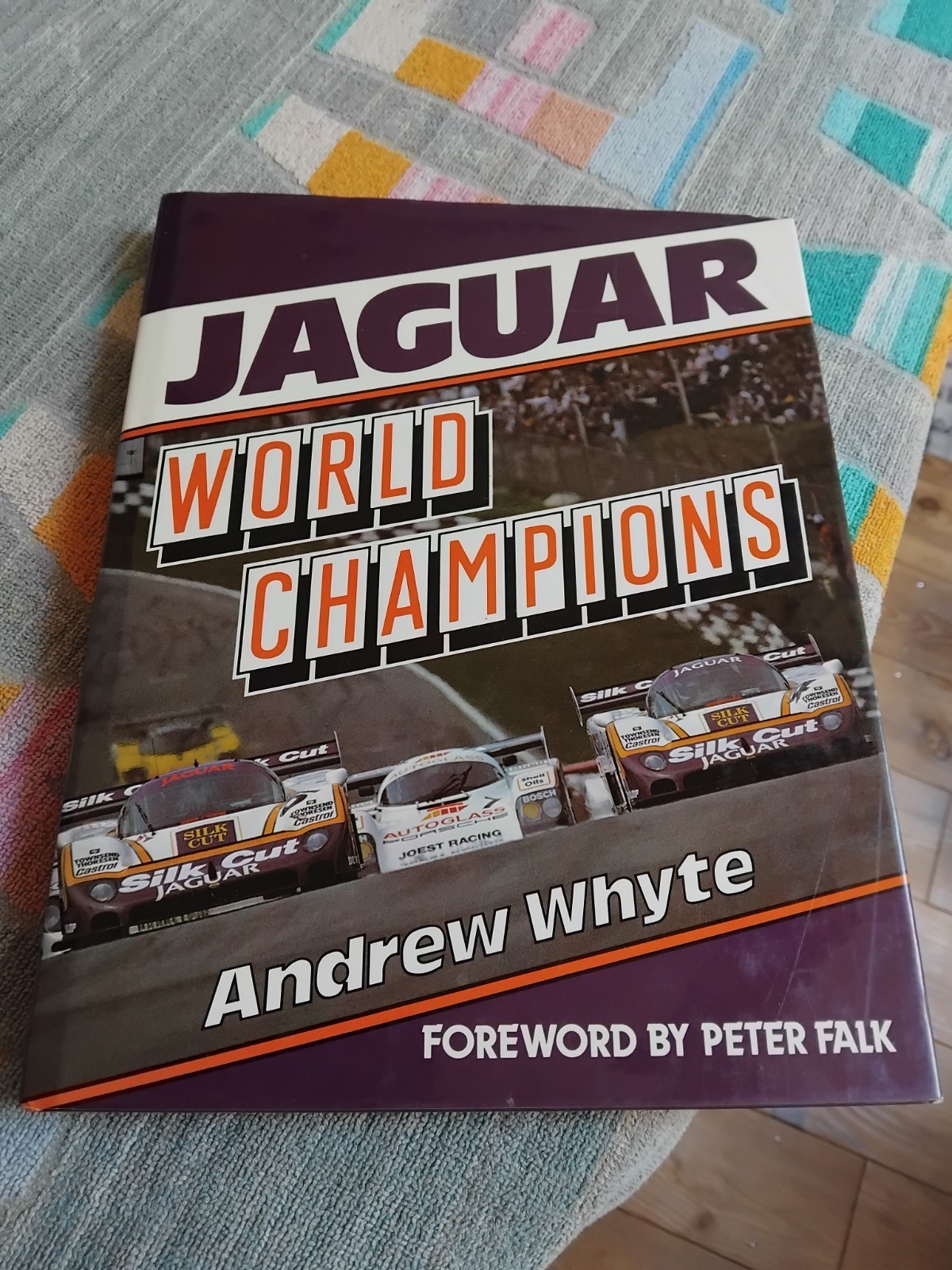 Jaguar World Champions 1987 Andrew Whyte VGC Sportscar Motor Racing XJR-8 XJR-9