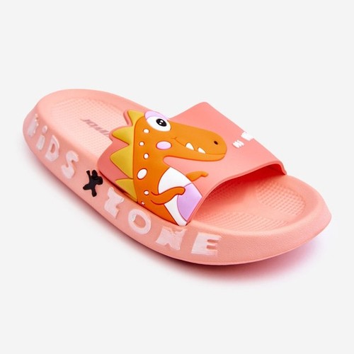 Children's Foam Slippers Dinosaur Light Pink Dario - 第 2/5 張圖片