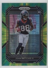 2022 Panini Prizm Rookies Hyper Prizm /175 John Metchie III #316 14cm