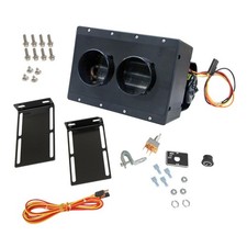 Summit Heater Dual Front Vent Nylon Black 260 Cfm 28000 Btu Ea 991102-1