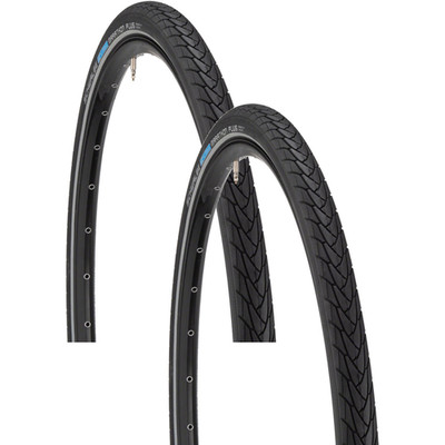 Pack of 2 Schwalbe Marathon Plus Tire 26x1.5 Wire Bead Reflective Sidewall