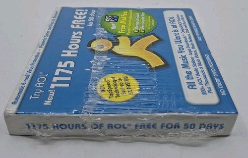 Vintage Computer Memorabilia Sealed AOL America Online Disc 1175 Hours AOL 9.0 - Bild 5 von 7