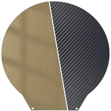 Upgraded Round 330MM for Flsun S1 Pro Build Plate PET PEI Sheet Double Sided ...