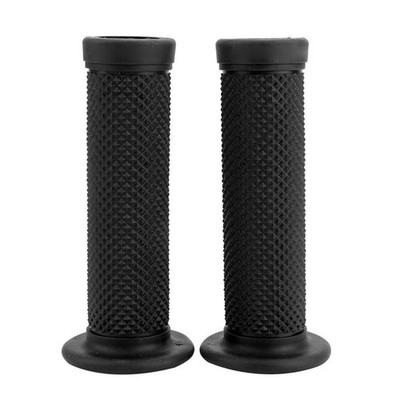 VOBOR Universal 22mm Vintage-Motorradgriffe, Pro Taper Standard, Schwarz 